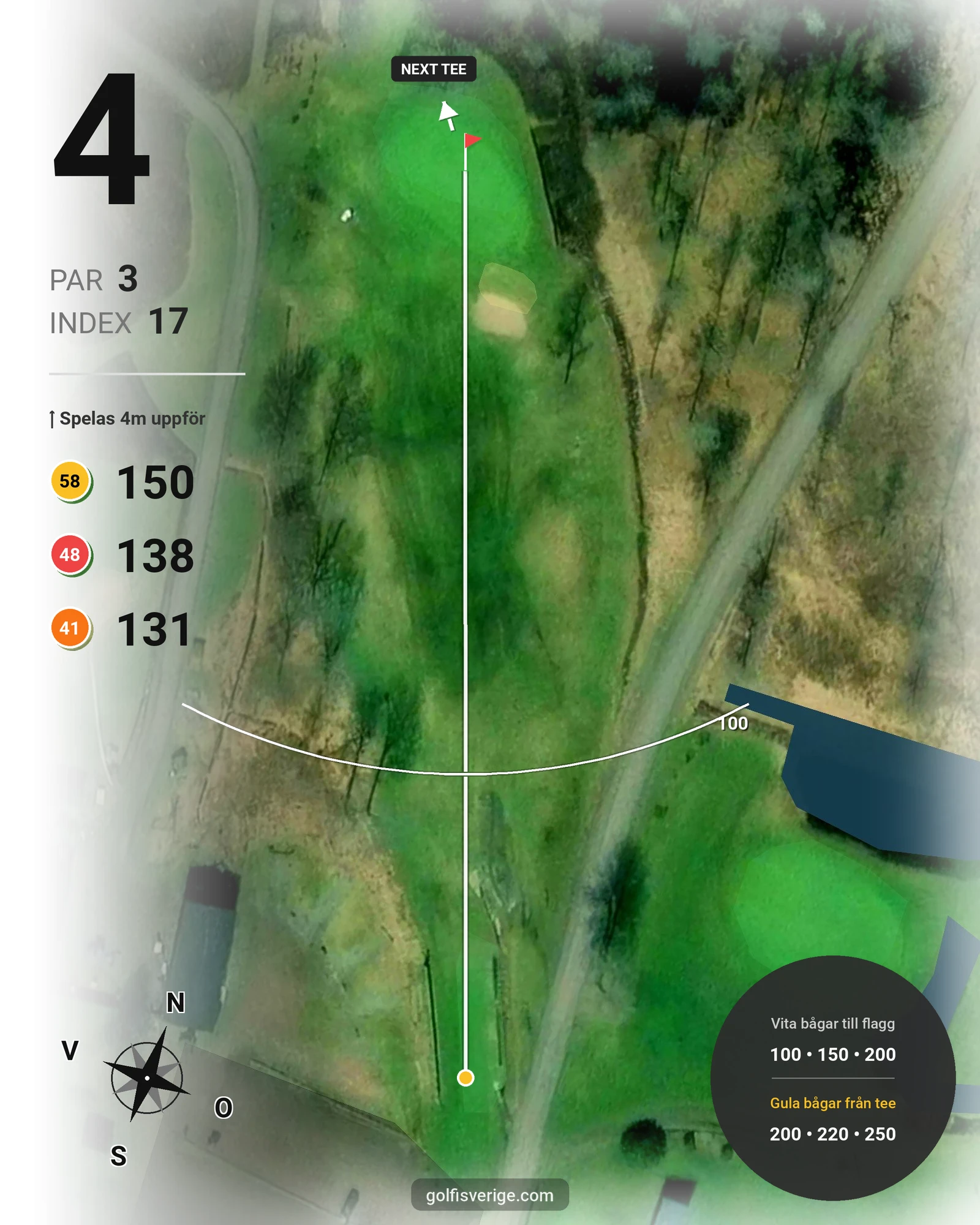 Banguide Forshaga GK 18-hål hål 4 karta