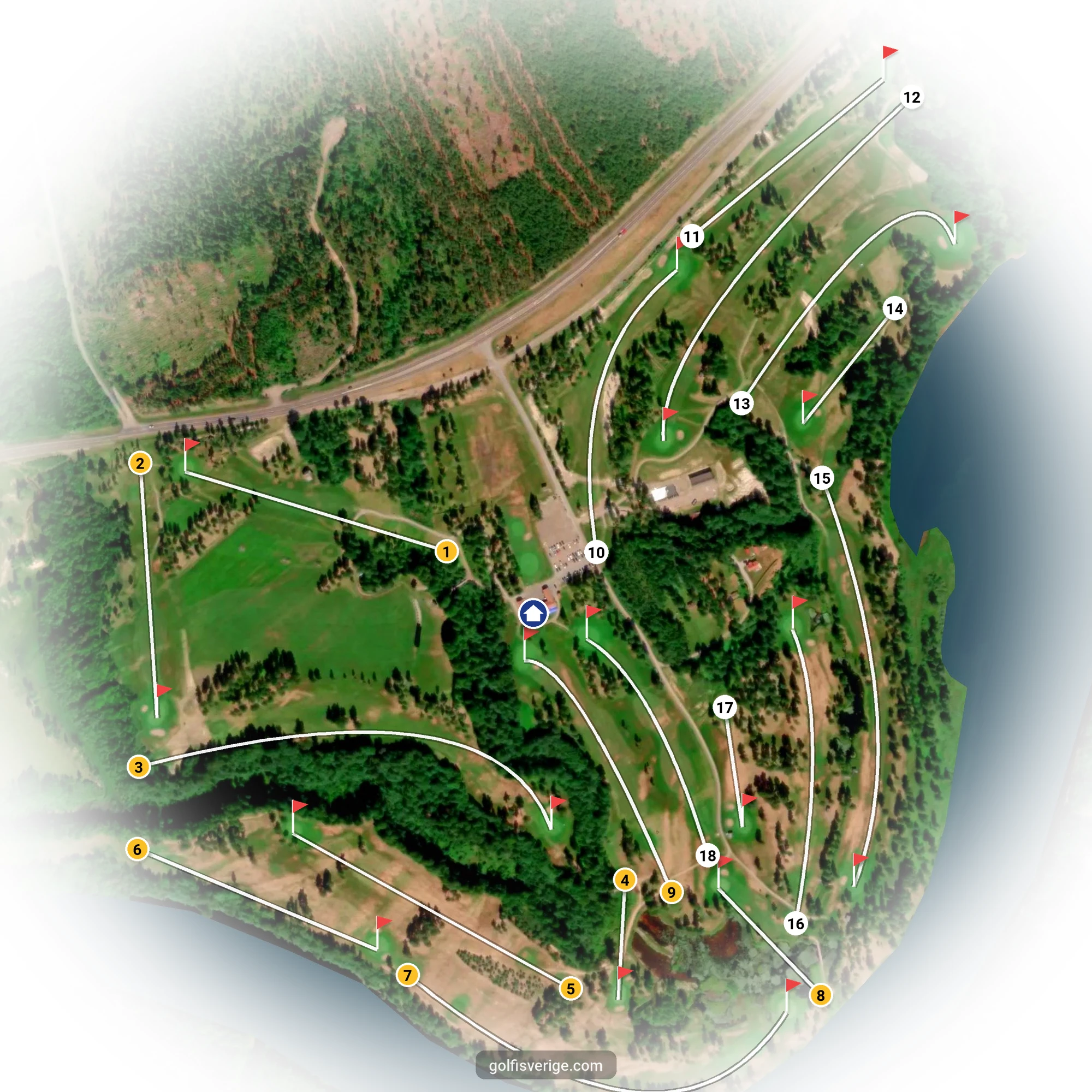Banguide för Gagnef Golf