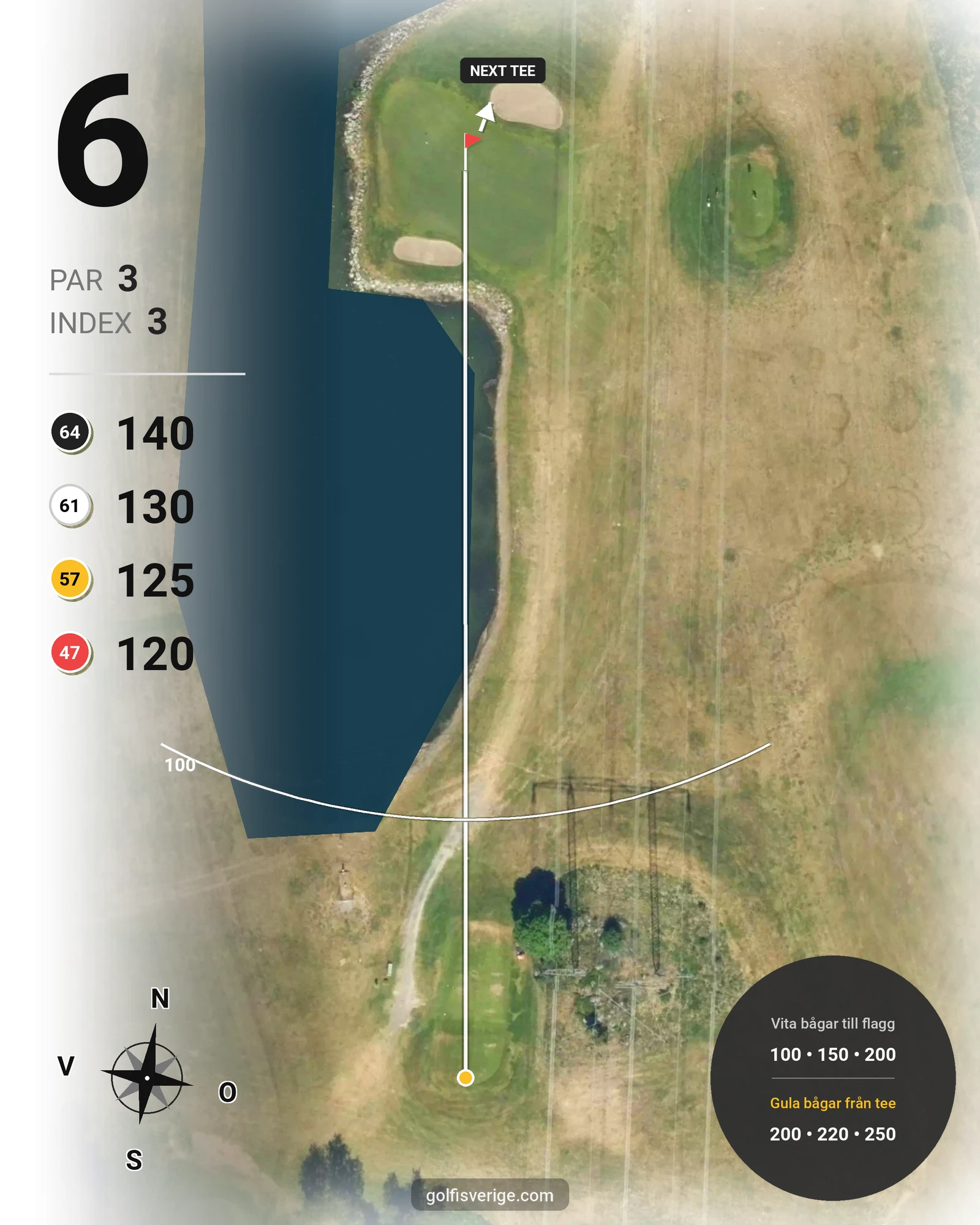 Banguide GolfStar - International på GolfStar Golf Club - Hål 6 karta