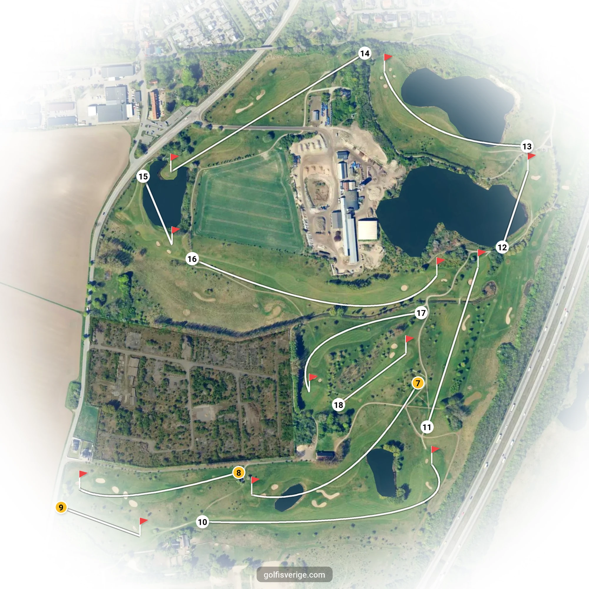 Banguide för GolfStar - Kvarnby på GolfStar Golf Club