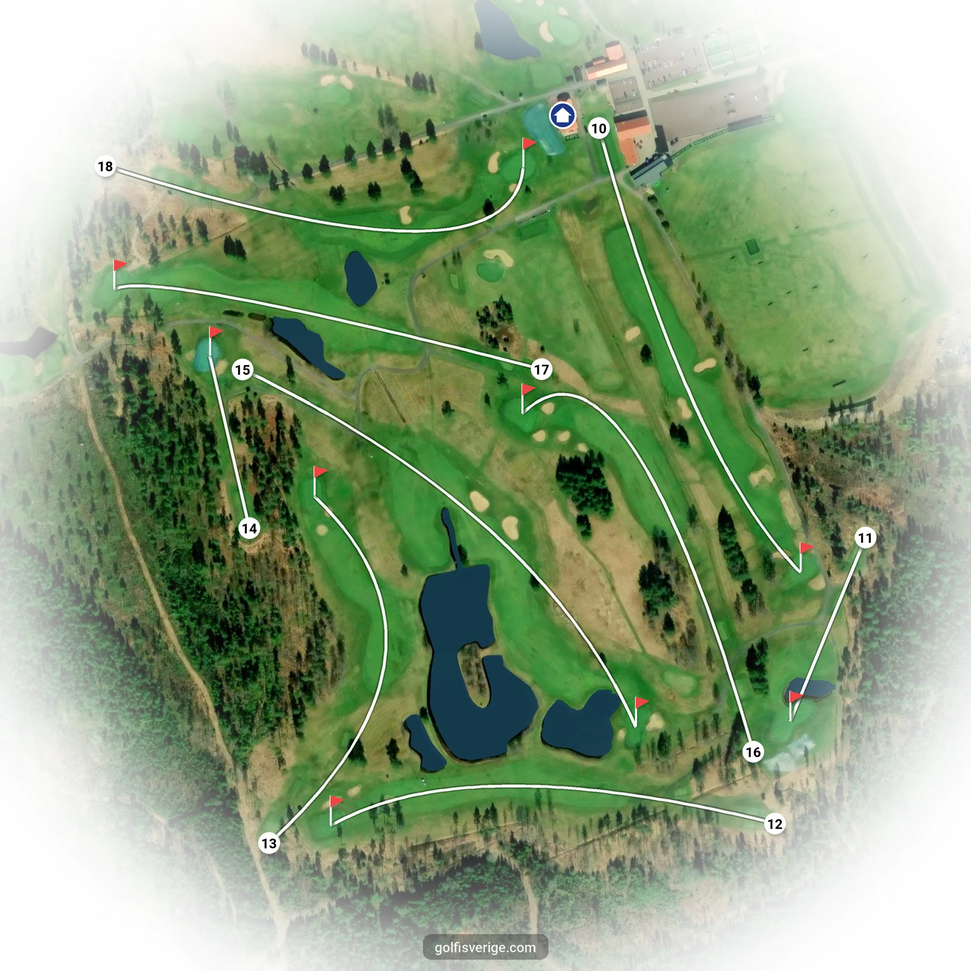 Banguide för KARLSTAD GK 9 hål på Karlstads Golfklubb