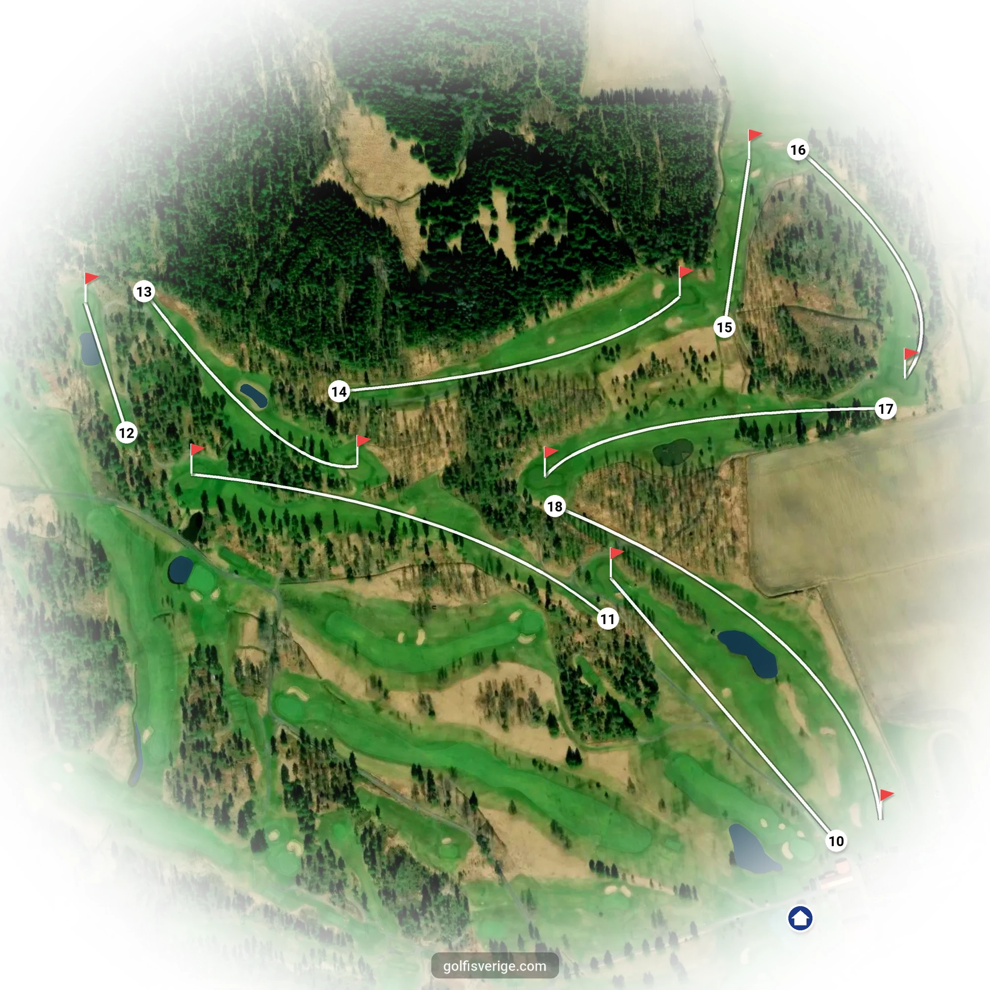 Banguide för KARLSTAD GK 9 hål på Karlstads Golfklubb