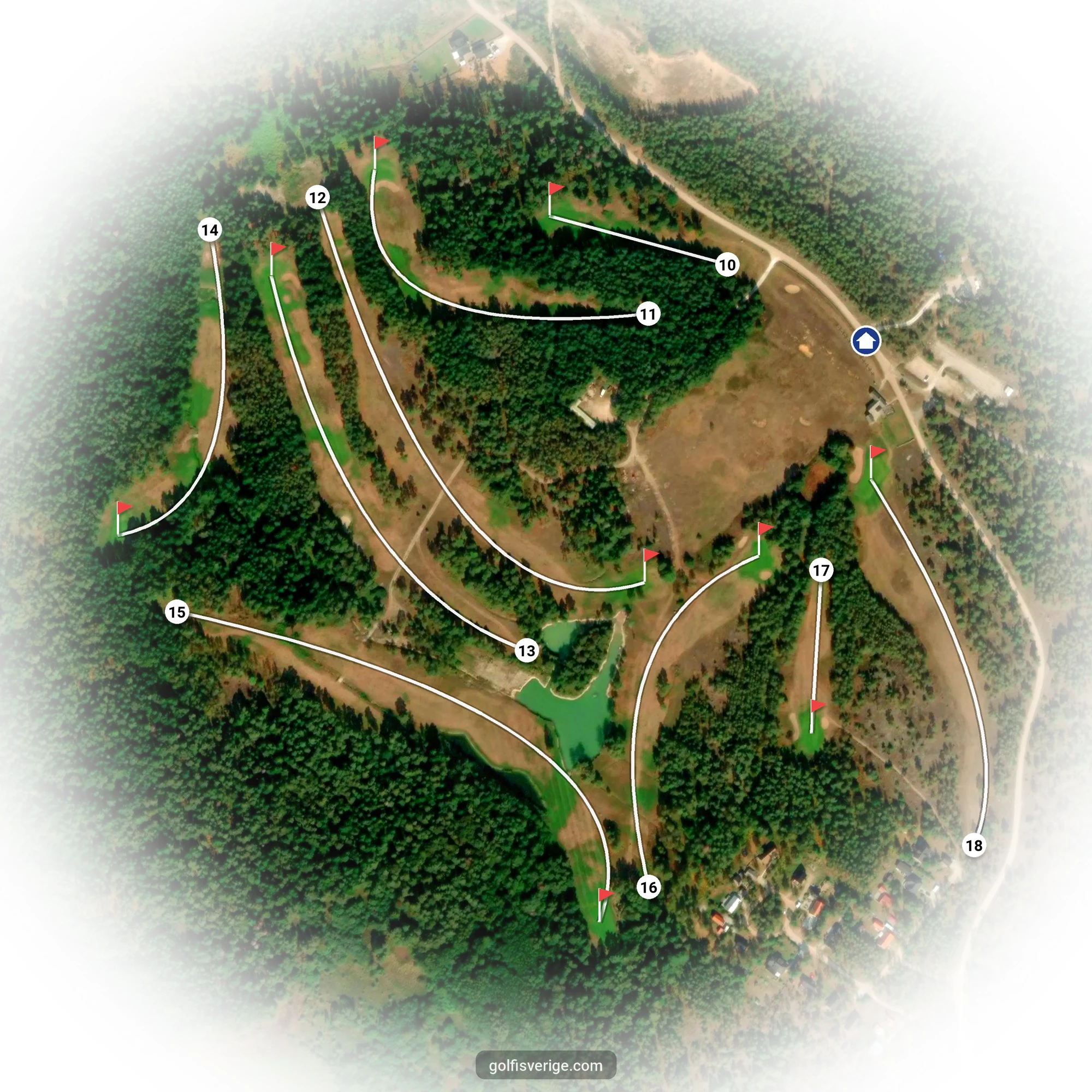 Banguide för Ljugarns Golfbana