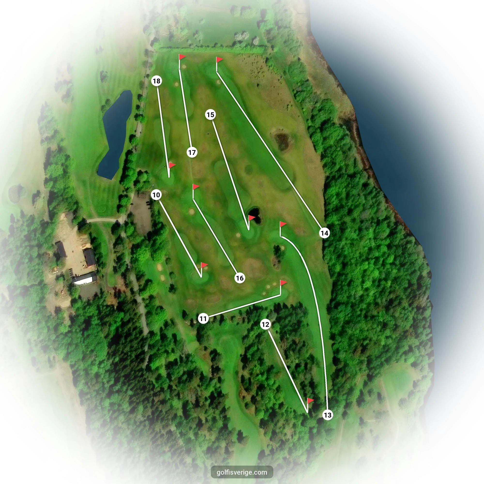 Banguide för 9 hål Sjögärdet på Nynäshamns Golfklubb