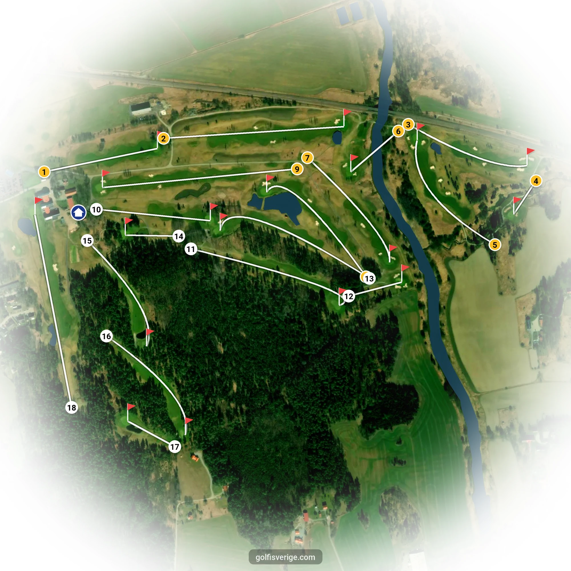 Course guide for Orresta GK at Orresta Golf Club