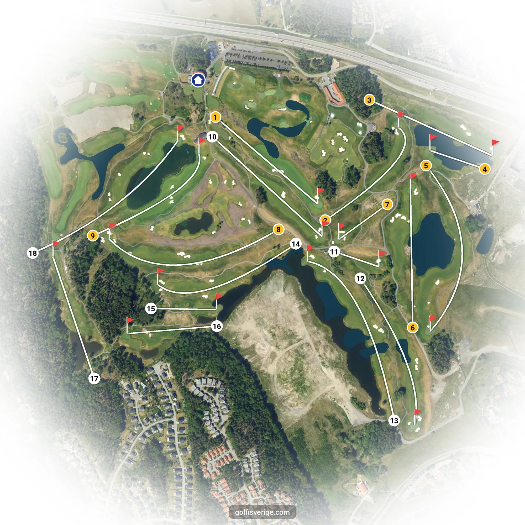 Banguide för East Course