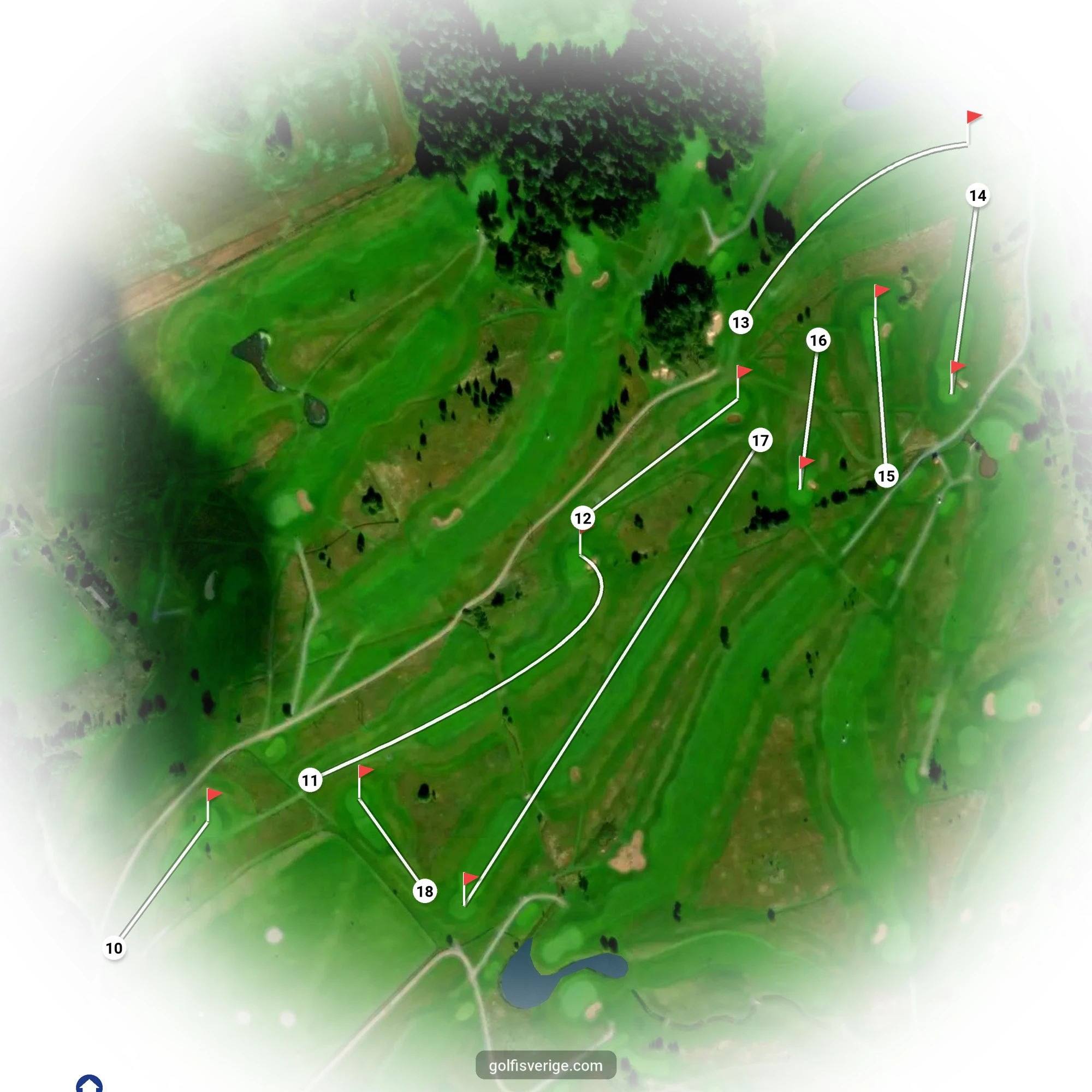 Banguide för EnviLoopen 9-hålare Skerike GK på Skerike Golfklubb