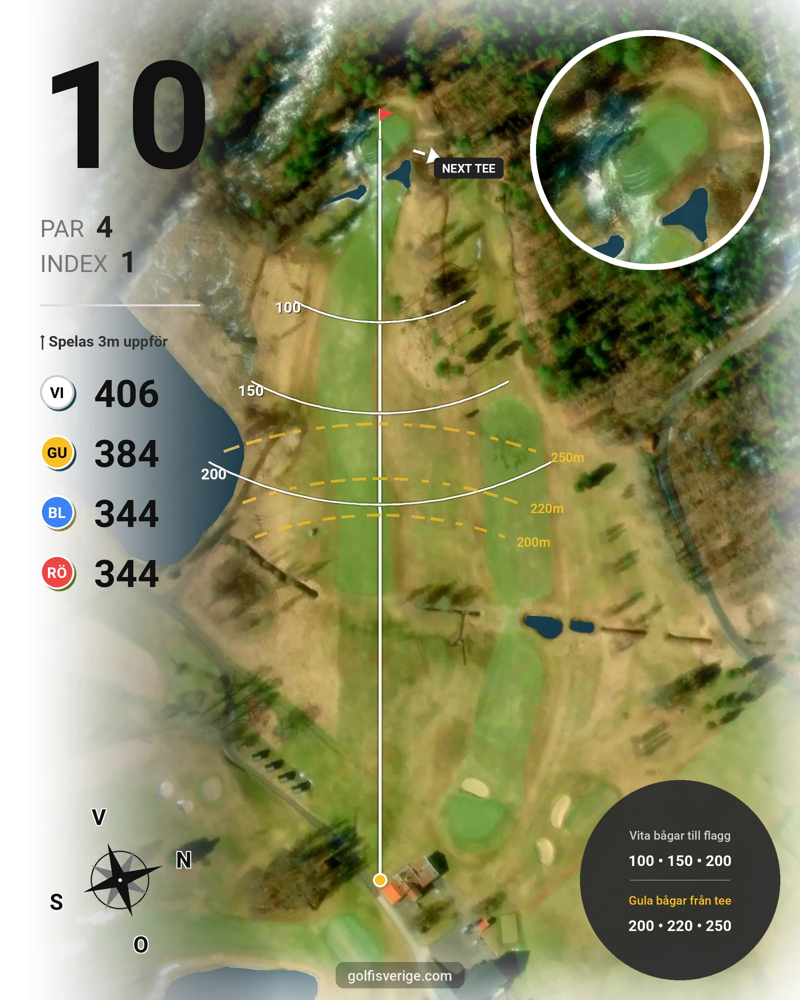 Banguide Skinnarebo 18 hål 10 karta