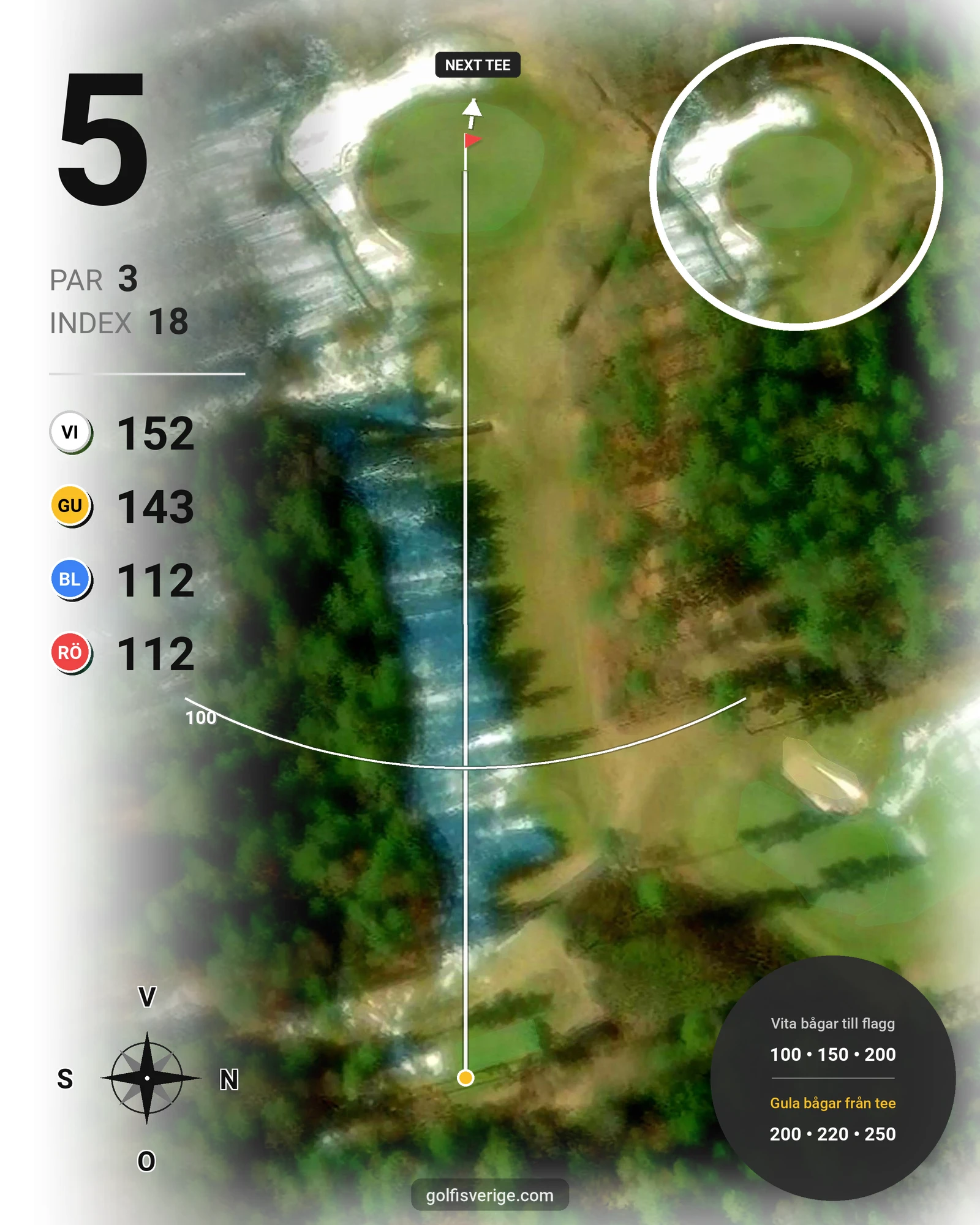 Banguide Skinnarebo 18 hål 5 karta