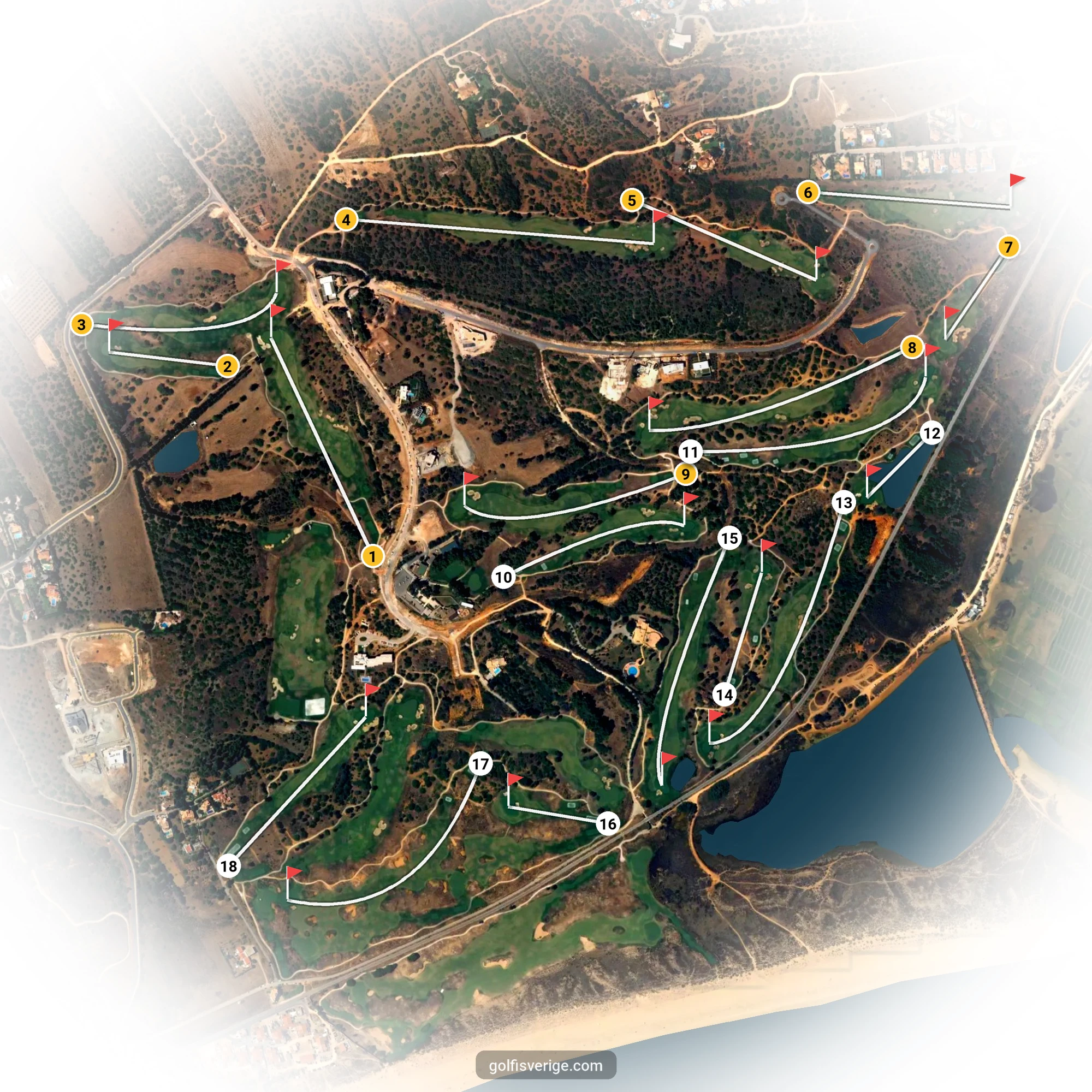 Banguide för Palmares Alvor/Lagos på SoloGolf - GolfiSpanien