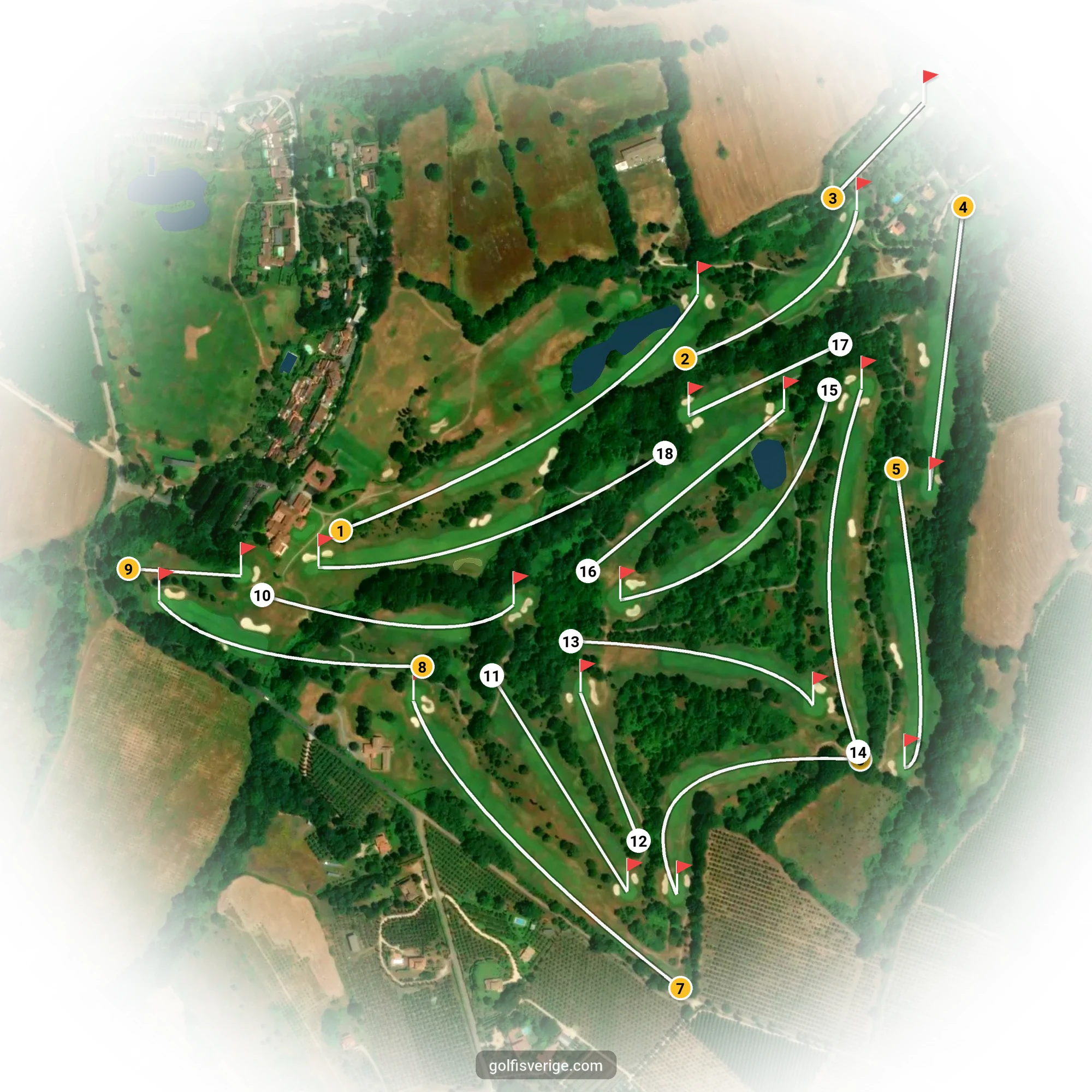 Banguide för Golf Nazionale på SoloGolf - GolfiSpanien