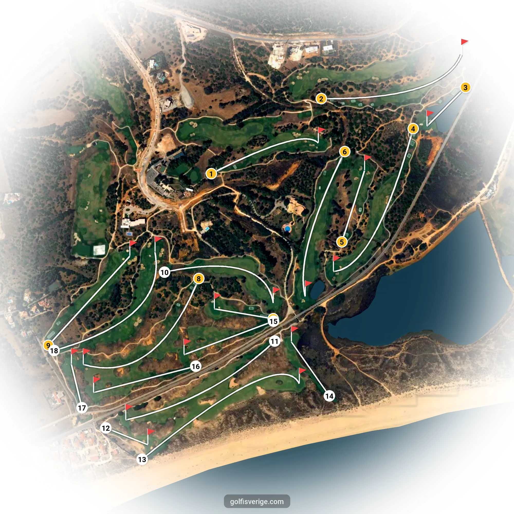 Banguide för Palmares Lagos/Praia på SoloGolf - GolfiSpanien