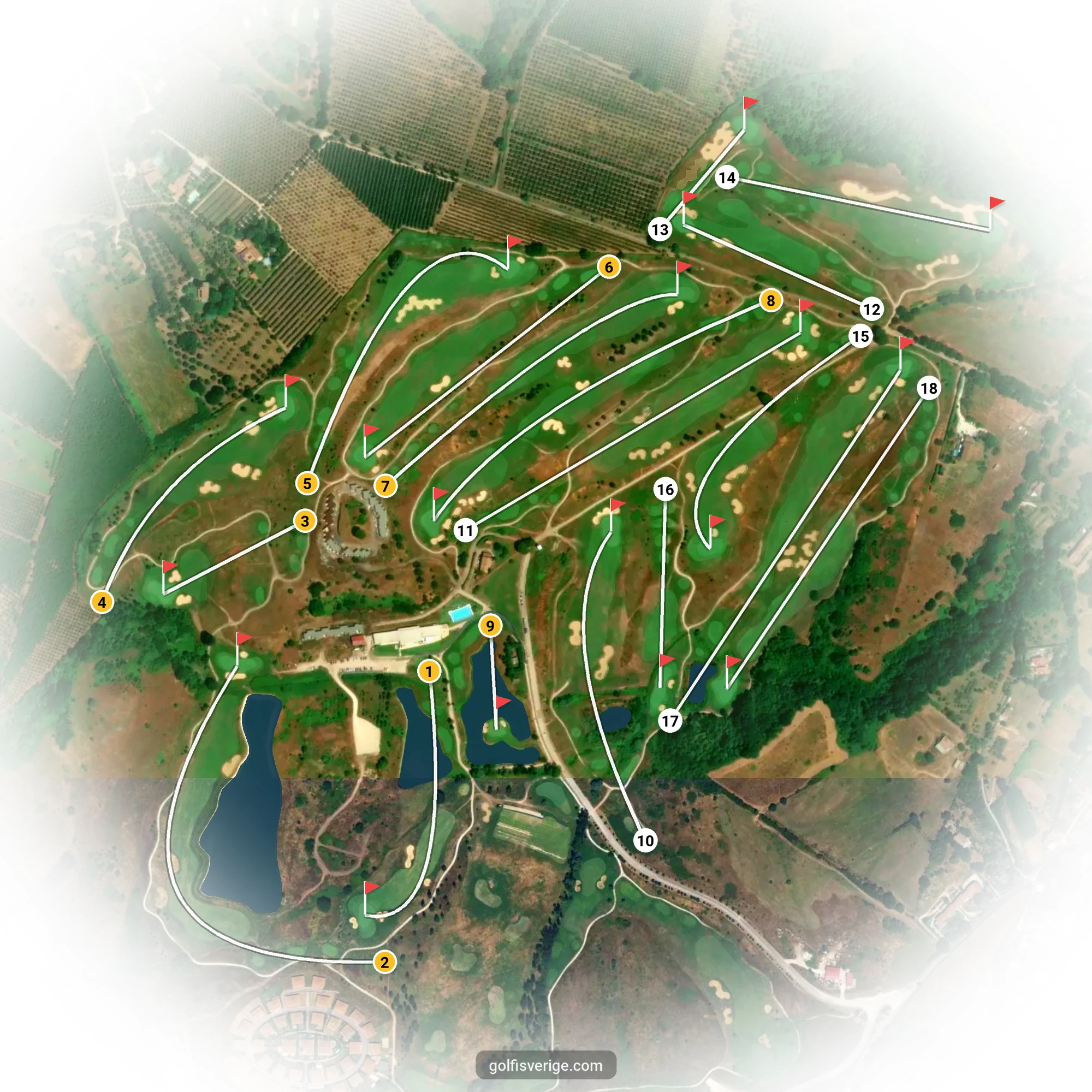 Banguide för Terre dei Consoli på SoloGolf - GolfiSpanien