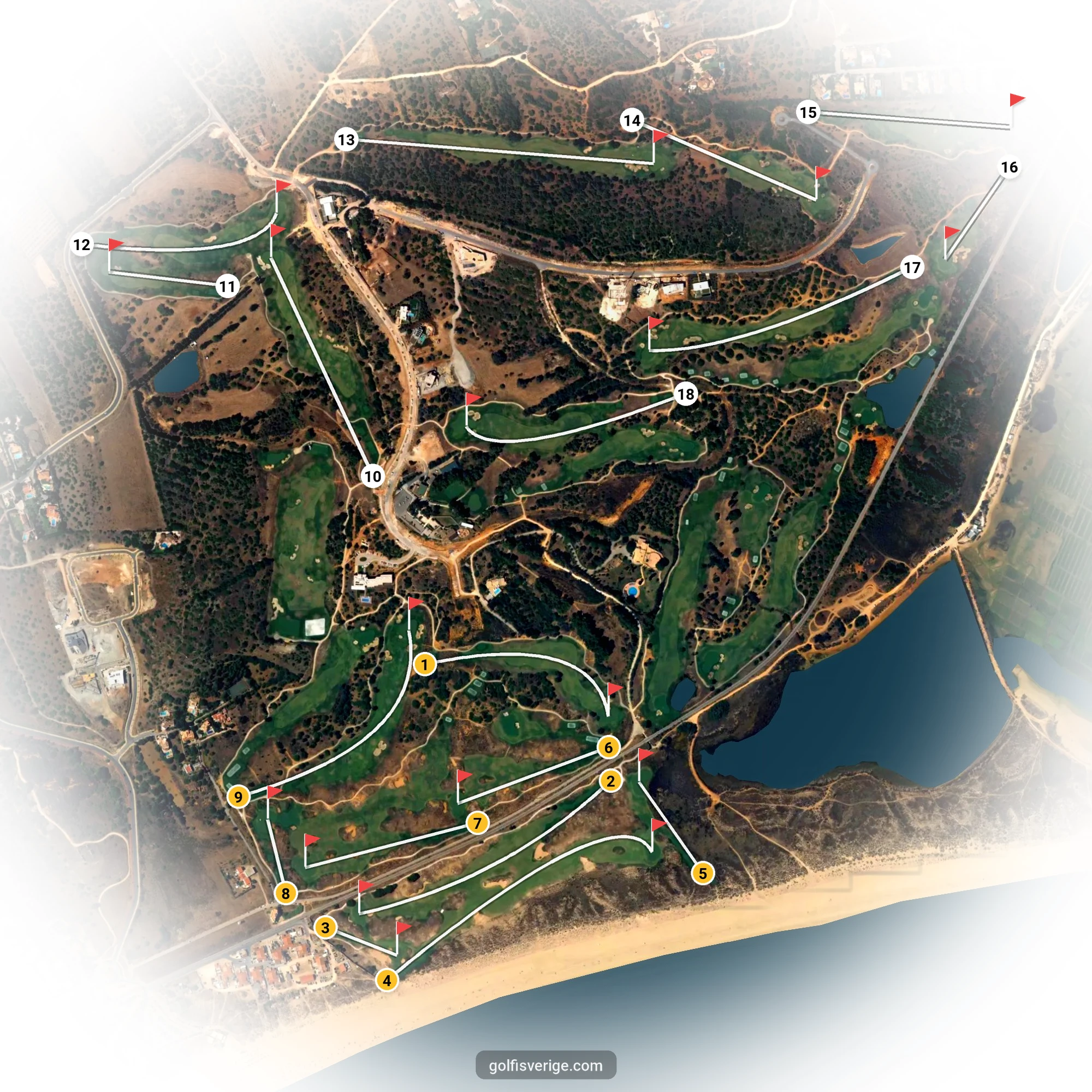 Banguide för Palmares Praia/Alvor på SoloGolf - GolfiSpanien