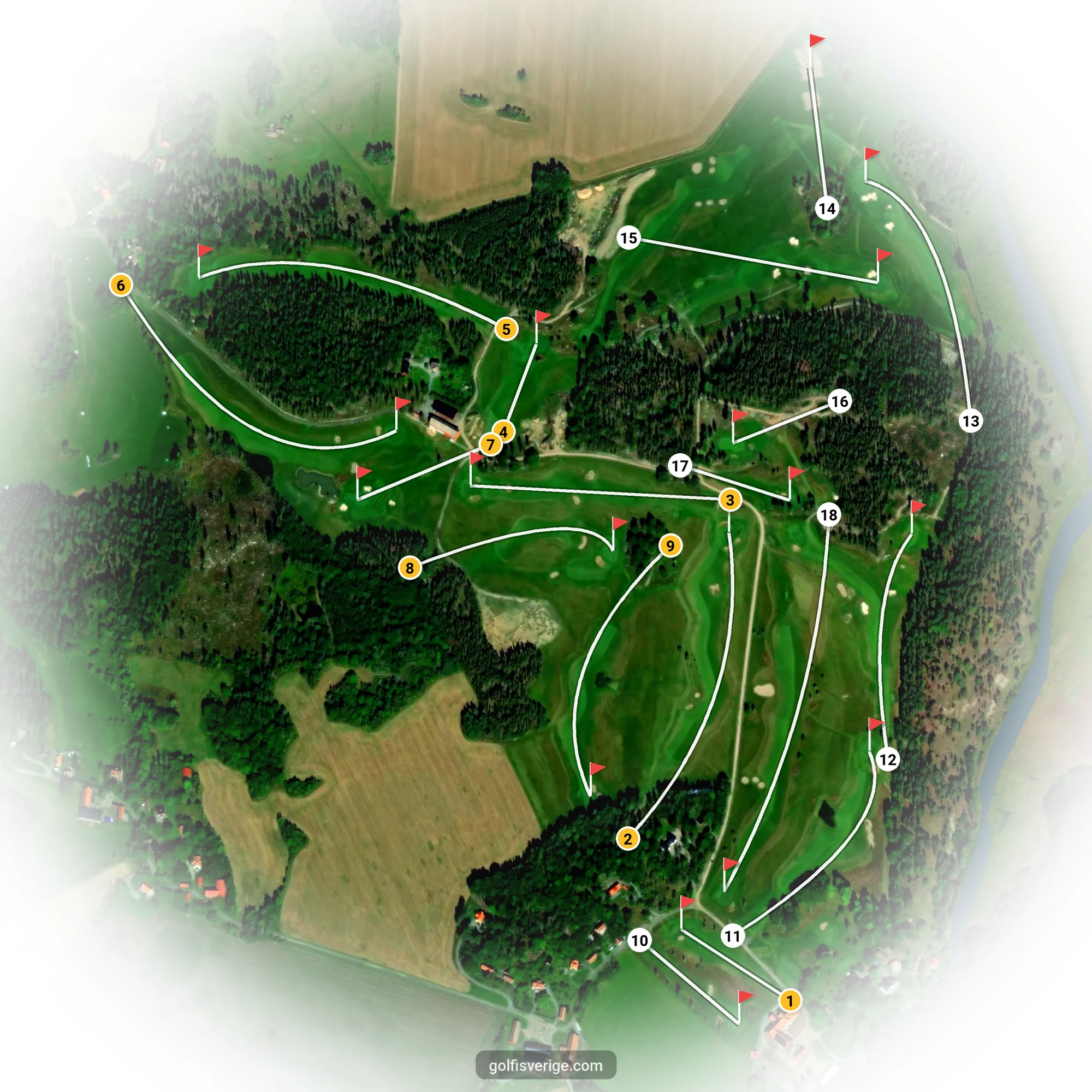Banguide för Strand Golf
